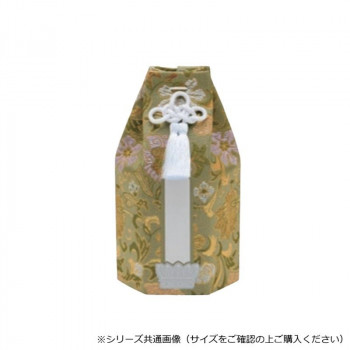 六角骨袋 4.0寸 天平唐草/利休 32O740006u042