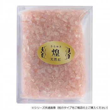 煌(きらめき) 天然石 約200g(小粒) ローズクォーツ 35142x0g00004