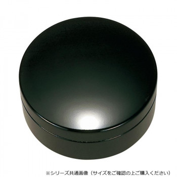 切立香合 木質製 2.5寸 黒(内梨地) 4203254400021