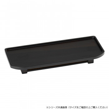 六角 木製 仏器膳 7.0寸 黒丹色 5227706000034
