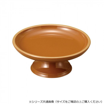 丸供物台 3.0寸 ベージュ(フチ金) 550130a600011