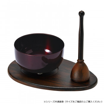 memorinn メモリンセット りん1.5寸 ウオールナット色/茜 59d55gd1m8095