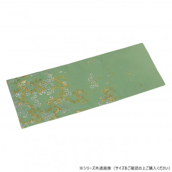 金彩金銀桜 上置用経敷 防炎加工 39cm 千草 59c73uU800042