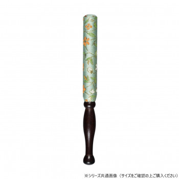 薫小花 りん棒 黒檀木地 4.0寸 水色 599040d200032