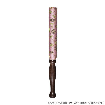 薫小花 りん棒 黒檀木地 4.5寸 ピンク 5990458300032