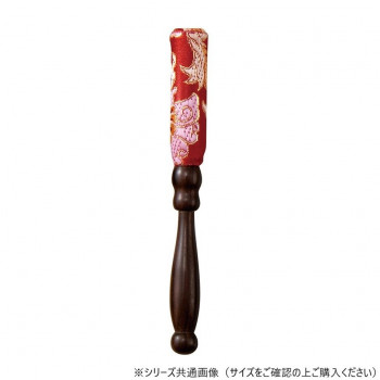 飛鳥りん棒 4.5寸 天平唐草 エンジ 5940450b6v034