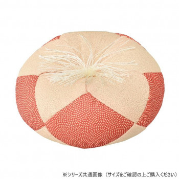 小紋 丸布団 3号 朱 59811w0800042