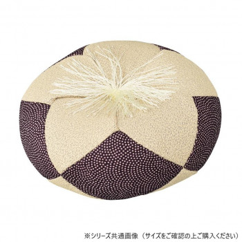 小紋 丸布団 5号 紫 59814g9800042