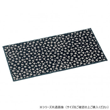 印伝調上置用経敷 不織布貼り 30cm 小桜 黒 59743t00i3042