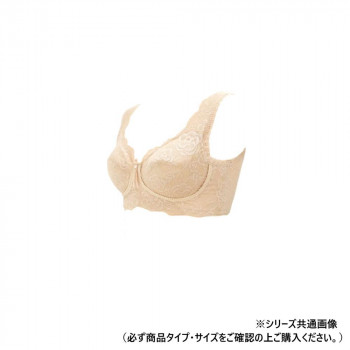 TAMURA yauco ブルーメリアブラジャー レギュラー ベージュ S-YTA25R-020-S