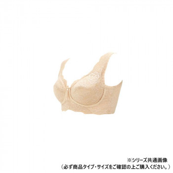 TAMURA yauco ブルーメリアブラジャー グラマー ベージュ L-YTA25G-020-L