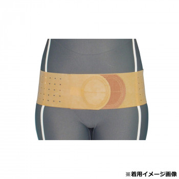 アシスト 丸型骨盤バンド ブラウン LL 110～120cm 18304