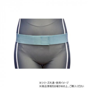 アシスト 腰・骨盤 万能ゴムベルト ブルー M 5×95cm 02552