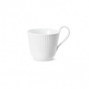(C)ロイヤルコペンハーゲン　　ホワイト フルーテッド ハイハンドルマグ 240ML　1062484