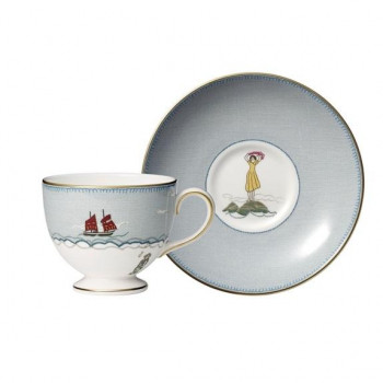 (B) Wedgwood　ウェッジウッド 　セイラーズ フェアウェル カップ＆ソーサー(リー)　1050199