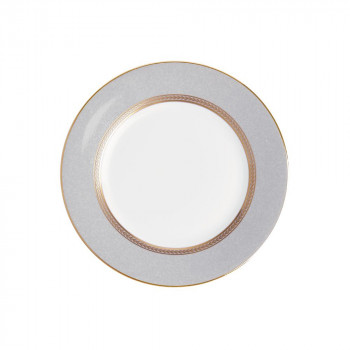 (B) Wedgwood　ウェッジウッド 　ルネッサンス グレイ プレート20cm　1065310
