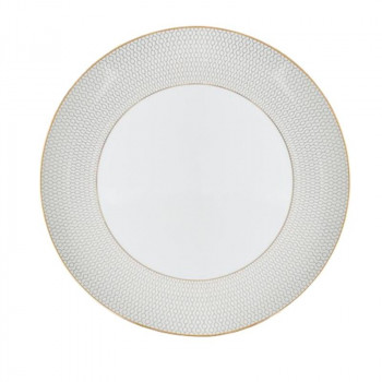 (B) Wedgwood　ウェッジウッド 　ジオ ゴールド プレート 28cm　40007539