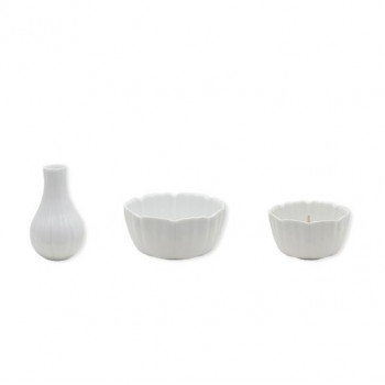 ALTE MEISTER　アルテマイスター　仏具　秋桜　3点セット　白磁　41373