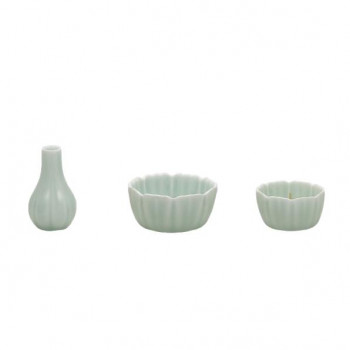 ALTE MEISTER　アルテマイスター　仏具　秋桜　3点セット　青磁　41369