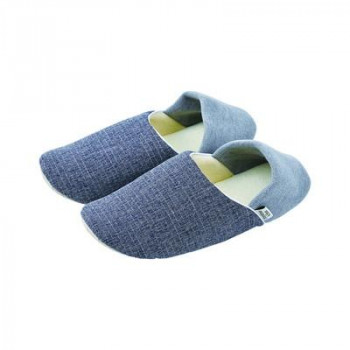 りぶはあと エニー 防災スリッパL NAVY 32422-63