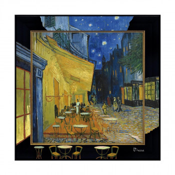 ユーパワー ビッグアート ~名画LLLシリーズ~ ゴッホ「夜のカフェテラス」 BA-20015
