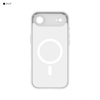 IIIIfit プランプフレーム iPhone Air MagSafe 対応 CL.クリア IFT-191CL