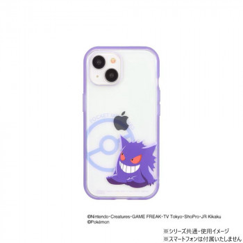 ポケットモンスター IIIIfit Clear iPhone15/14/13 ケース B.ゲンガー POKE-870B