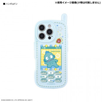 サンリオ iPhone16 Pro 対応 レトロガラケー風ケース HG.ハンギョドン SANG-460HG