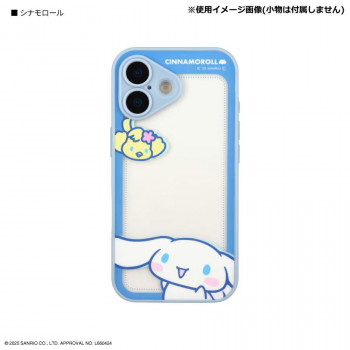 サンリオ IIIIfit プランプフレーム iPhone17 対応 ケース CN.シナモロール SANG-579CN