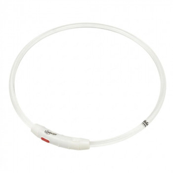 ROOP ループセイフ LED首輪 クリアグリーン 65cm