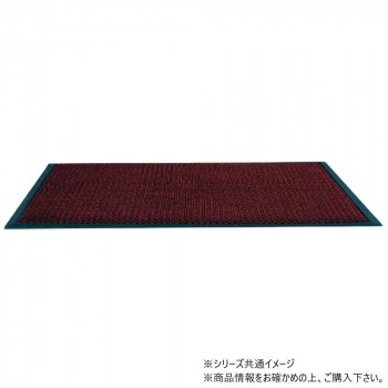 日本クリンテック 3Dメッシュ玄関マット 屋外用 40×60 レッド