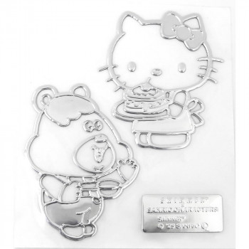 三金商事 チャームステッカー サンリオ SWIMMER×SANRIO ハローキティ SS0393