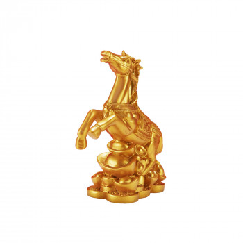 金運黄金縁起物 馬