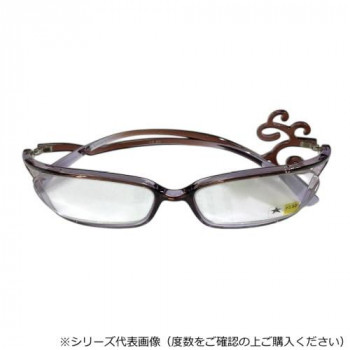 アイマジン 老眼鏡 イテリ・フレール パープル(リラ)  +3.5