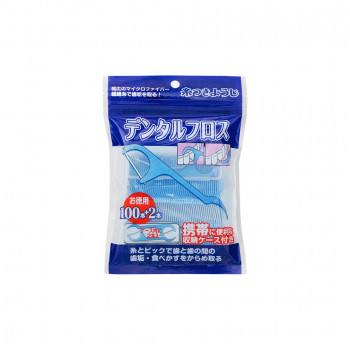 糸つきようじデンタルフロス　100本+2本