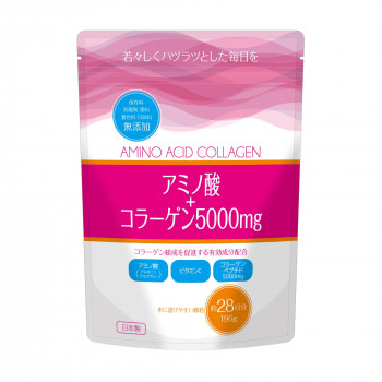 アミノ酸+コラーゲン5000mg 196g