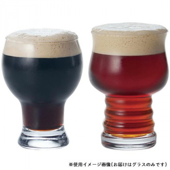 アペックスハート ペアクラフトビールグラス NK-1797