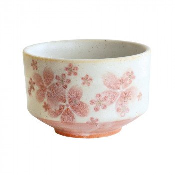 和心　舞桜　抹茶碗 MW-4188