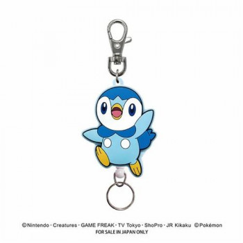 ポケットモンスター ラバーリール キーホルダー (ポッチャマ) 18207