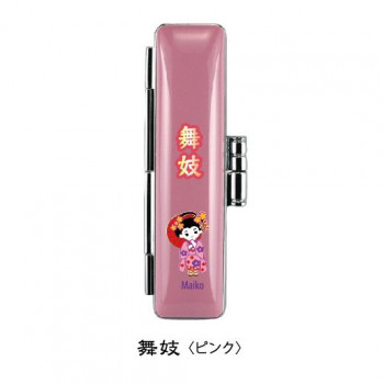 日本印鑑ケース 舞妓 ピンク TSK-07309