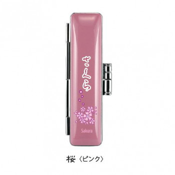 日本印鑑ケース 桜 ピンク TSK-07316