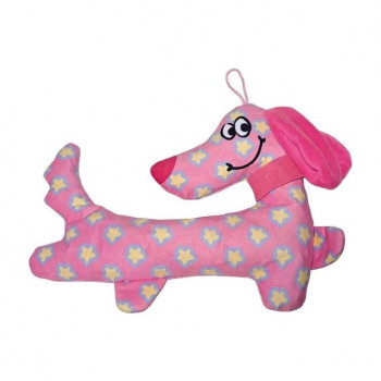 ウィルインターナショナル 犬用おもちゃ ふりむきパピー ピンク WL3107