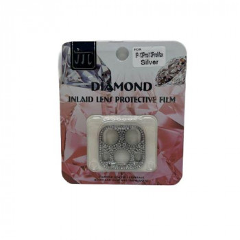 TMFW iPhone カメラプロテクター キラキラ シルバー TM-IP13P-CP03SV