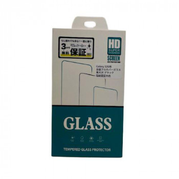 TMFW Galaxy S26 フルカバー強化ガラスフィルム 高光沢 ブラック TM-GS2601BK