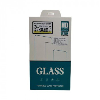 TMFW Galaxy S25Ultra フルカバー強化ガラスフィルム 高光沢 TM-GS25U01BK