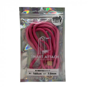 TMFW ネックストラップ 『SMART ATTACH』 ビビットピンク TM-SMA01-VP