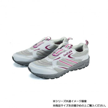 阪神素地 LC3914 婦人あなた想いスリッポンタイプ(スニーカー) 25.0cm グレー