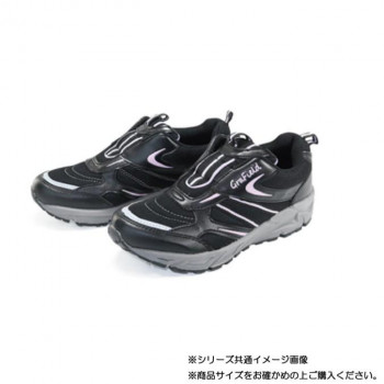 阪神素地 LC3914 婦人あなた想いスリッポンタイプ(スニーカー) 23.0cm ブラック