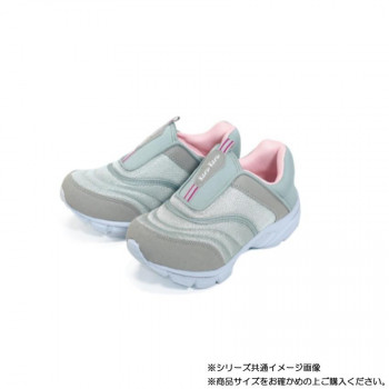 阪神素地 LC3916 婦人かるかるリラックススリッポンタイプ(スニーカー) 22.5cm グレー