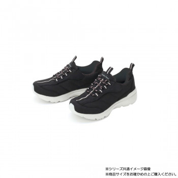 阪神素地 LE3950 婦人 羽マジックシューズ(スニーカー) 25.0cm ブラック